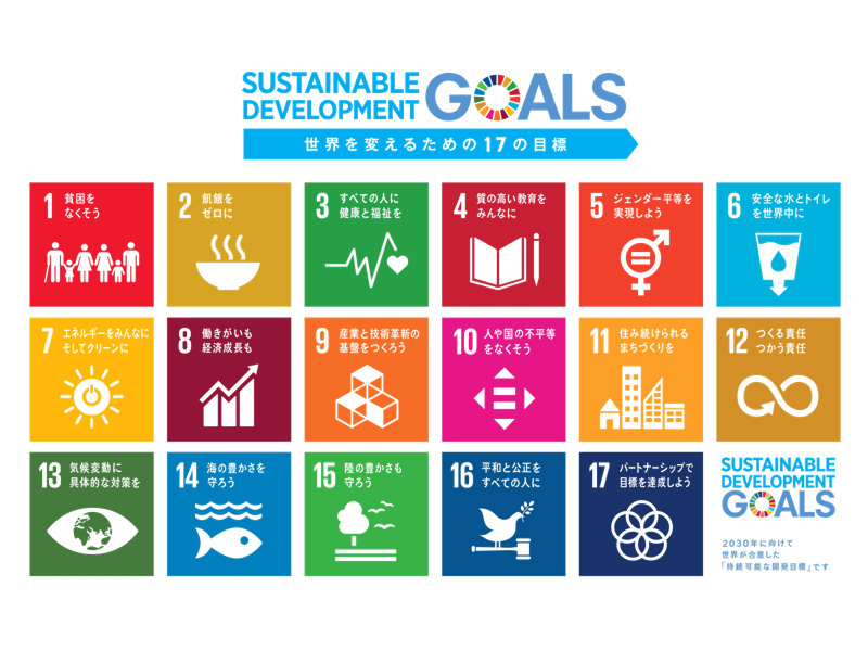 持続可能な開発目持続可標（SDGs）